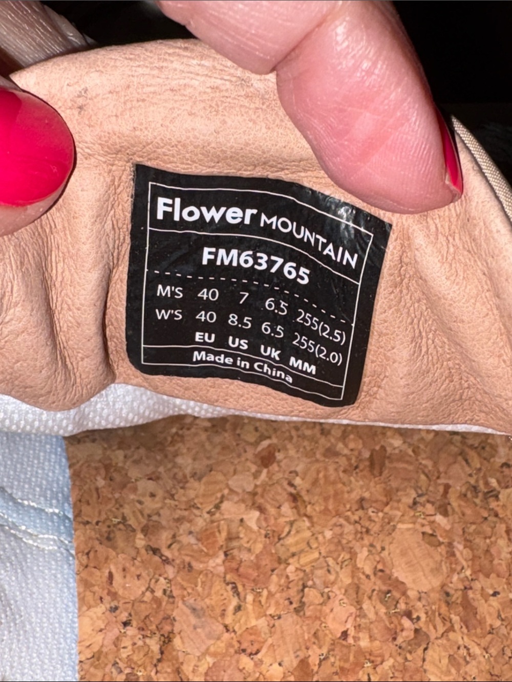 NWT Flower Mountain YAMANO 3 WOMAN Suede and technical fabric sneakers - Picture 12 of 15
